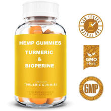 Gluten Free Turmeric Gummies Hemp Gummies with Turmeric & Bioperine